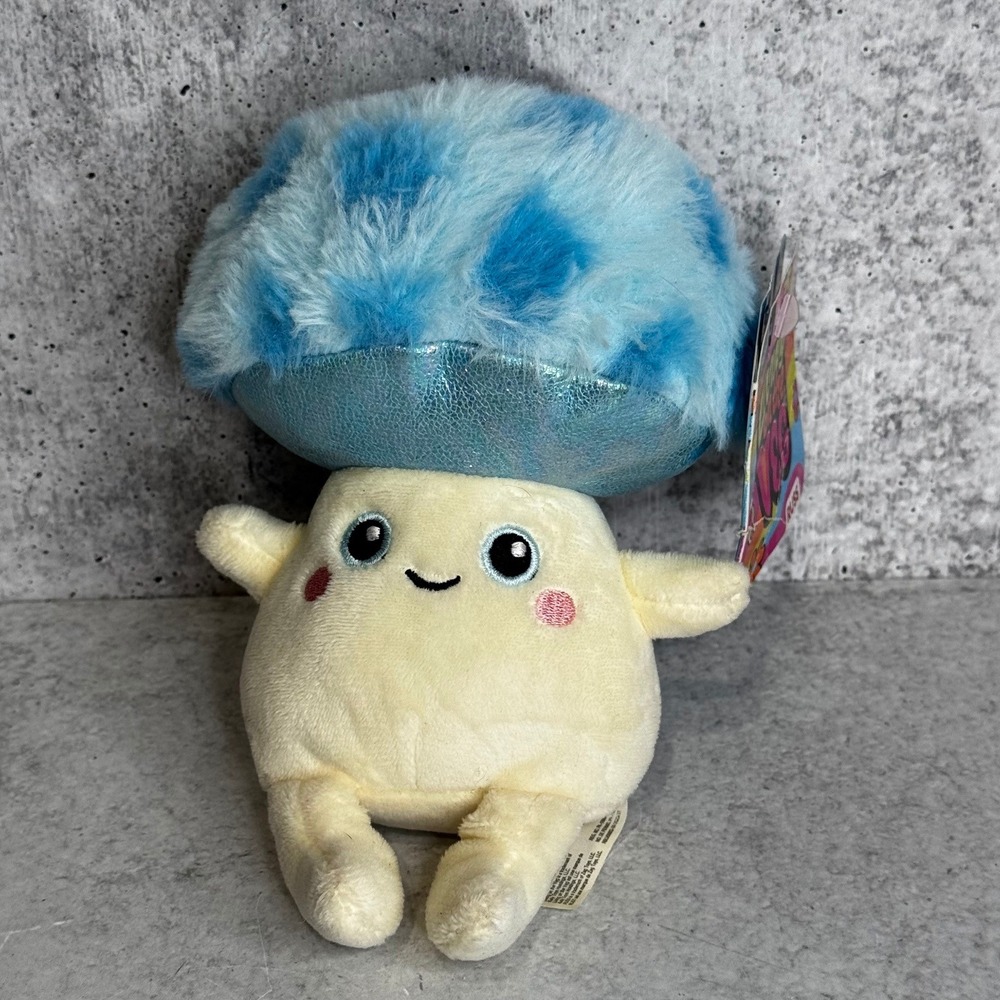 Living on the Veg Series 1 TJ Russ Kellytoy Blue Mushroom Plush